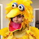 Illustration for article titled ‘Just Be Honest If This Looks Good,’ Girlfriend Wearing New Big Bird Outfit Asks Panicking Boyfriend